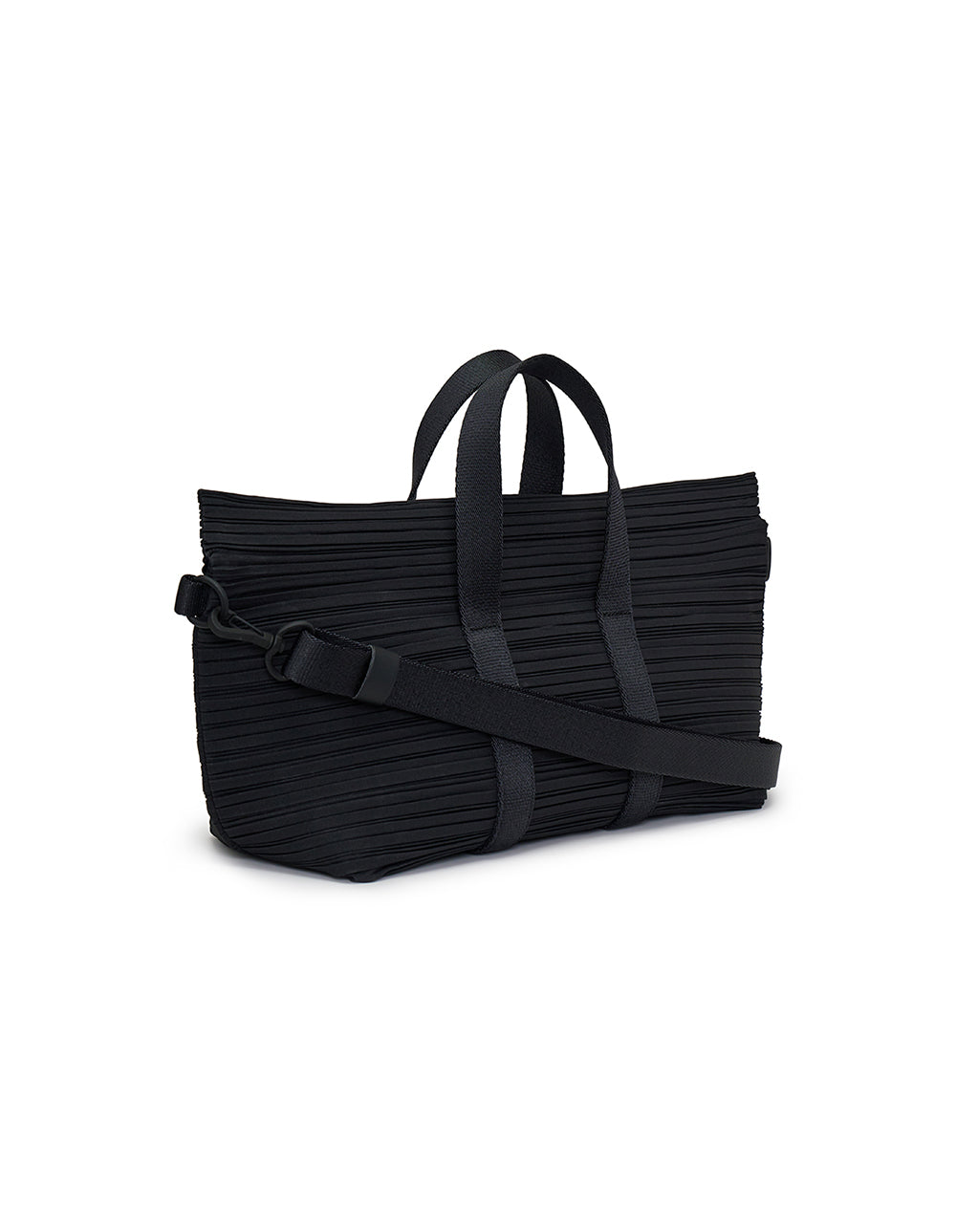 Pleats Boston Bag