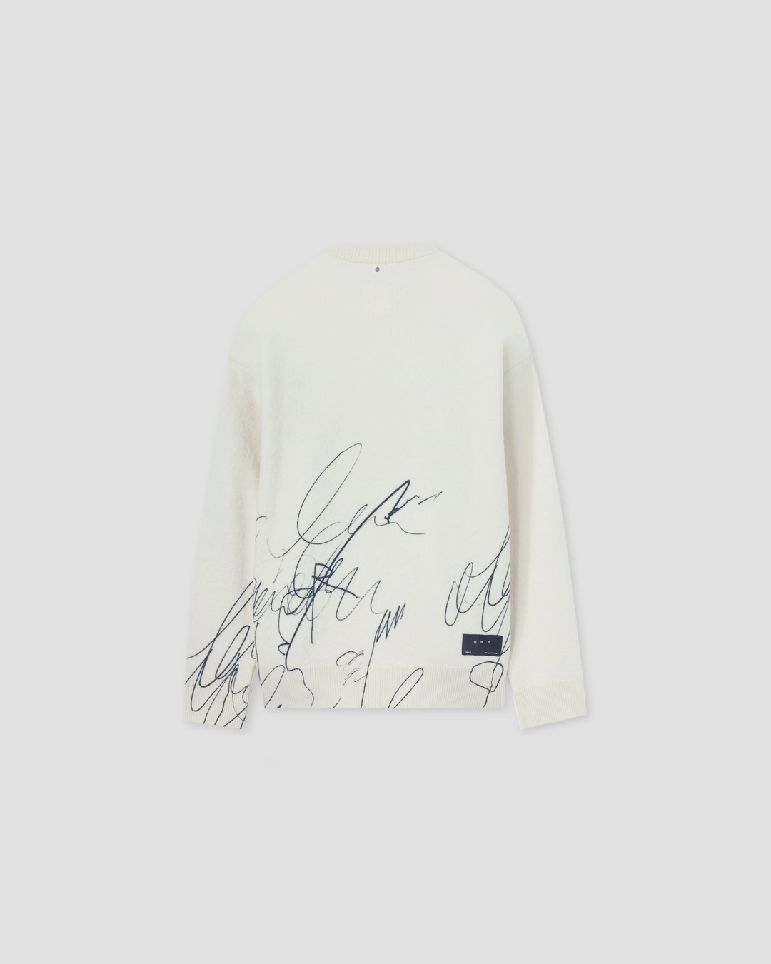 Scribble Crewneck Filato Top