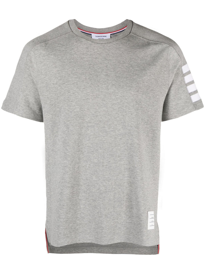 Short Sleeve Tee With 4 Bar Stripe