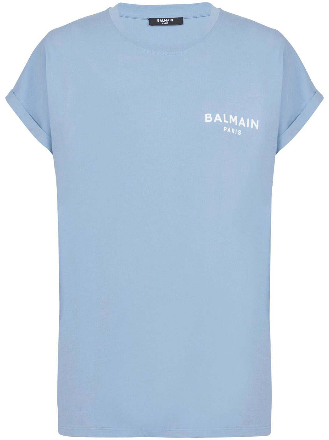 Balmain Flock Detail T-Shirt