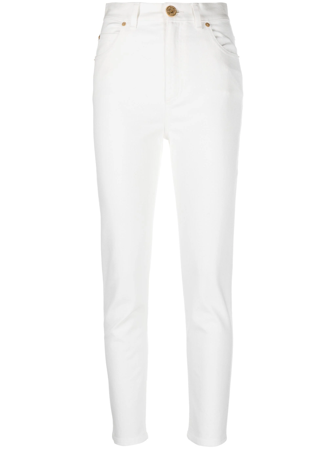 Slim White Jeans