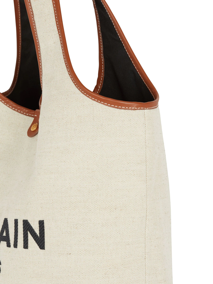 B-Army Grocery Bag - Canvas & Logo