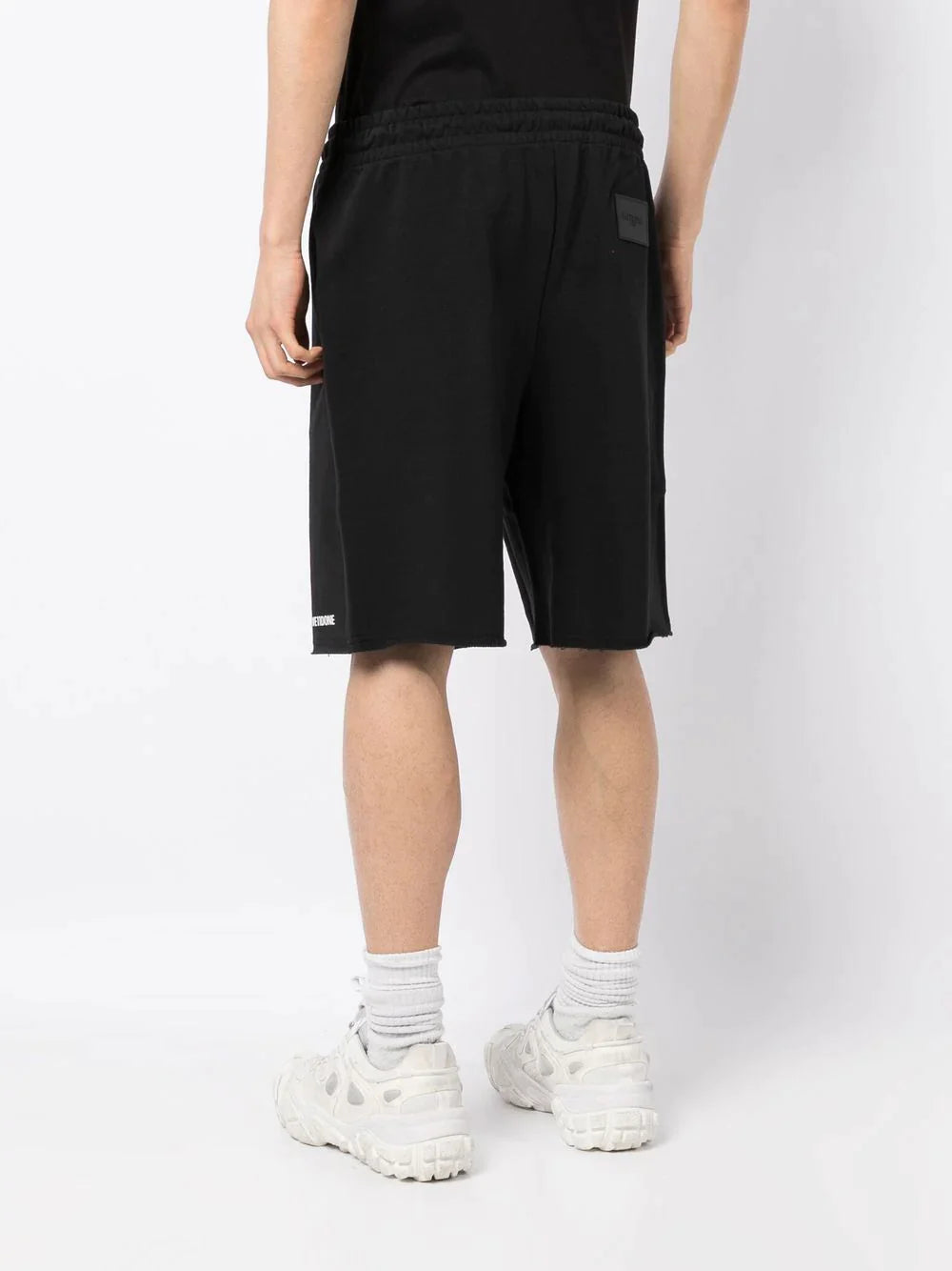 Black Basic Logo Shorts