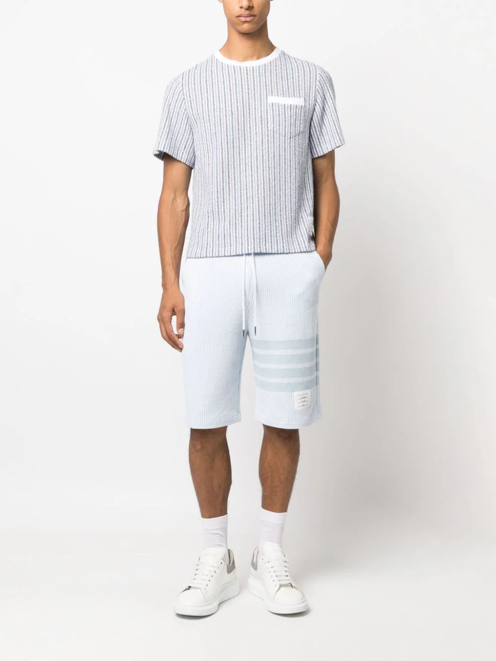 4-Bar Striped Shorts