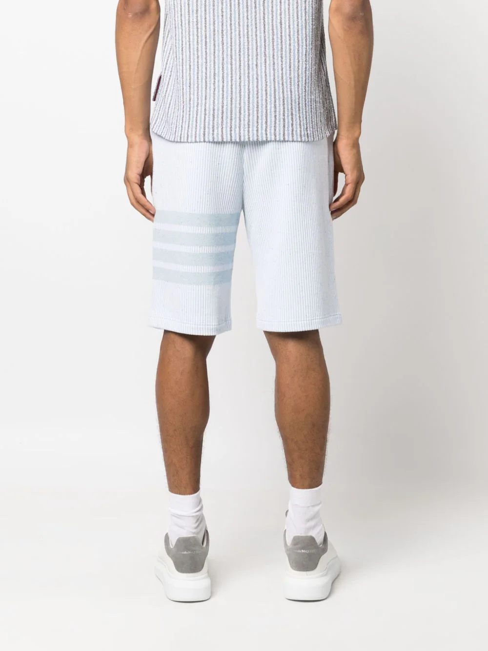 4-Bar Striped Shorts