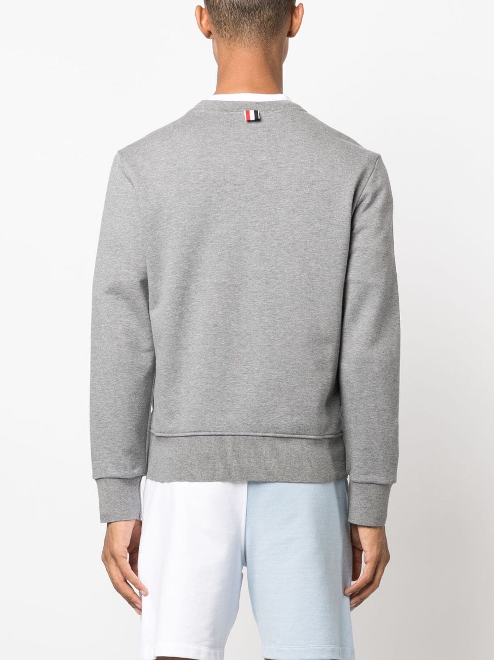 4-Bar Stripe Cotton Sweatshirt