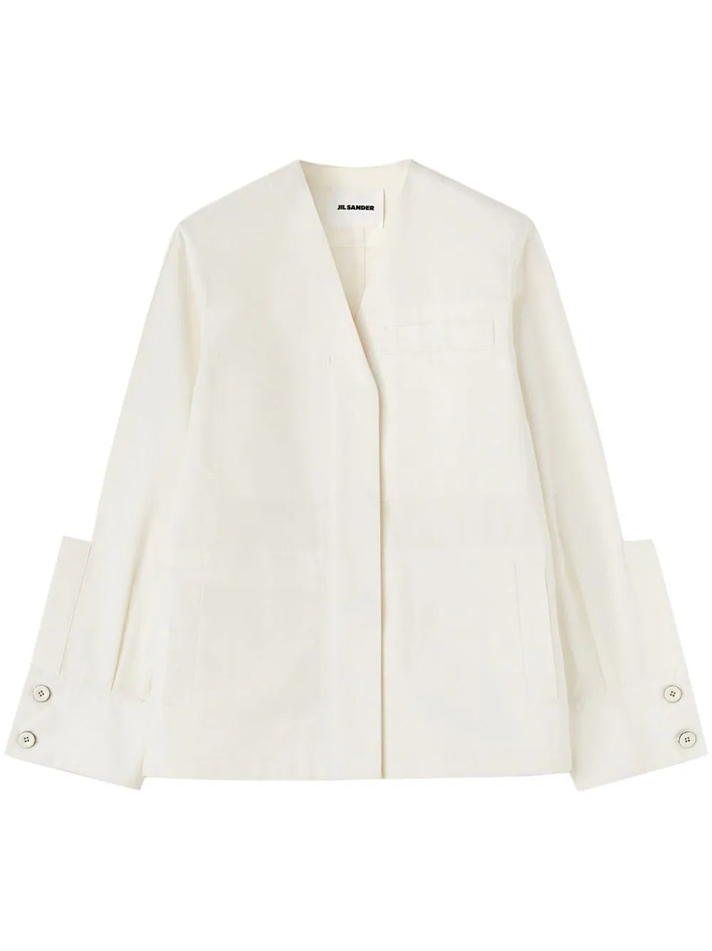 Jacket 41 Cotton And Silk Poplin Jacket