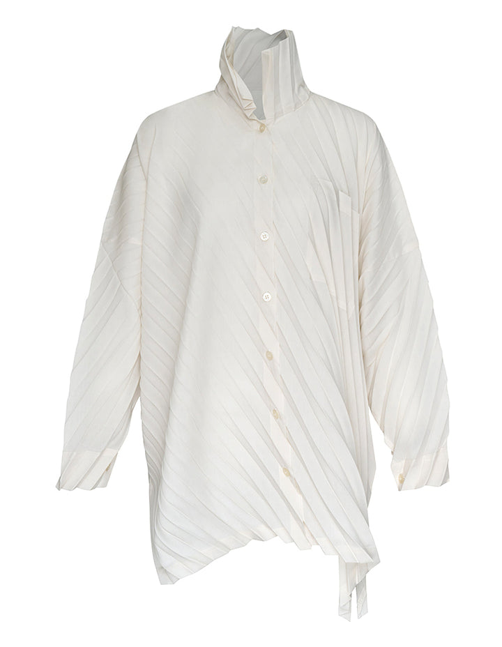 Angle Pleats Shirt