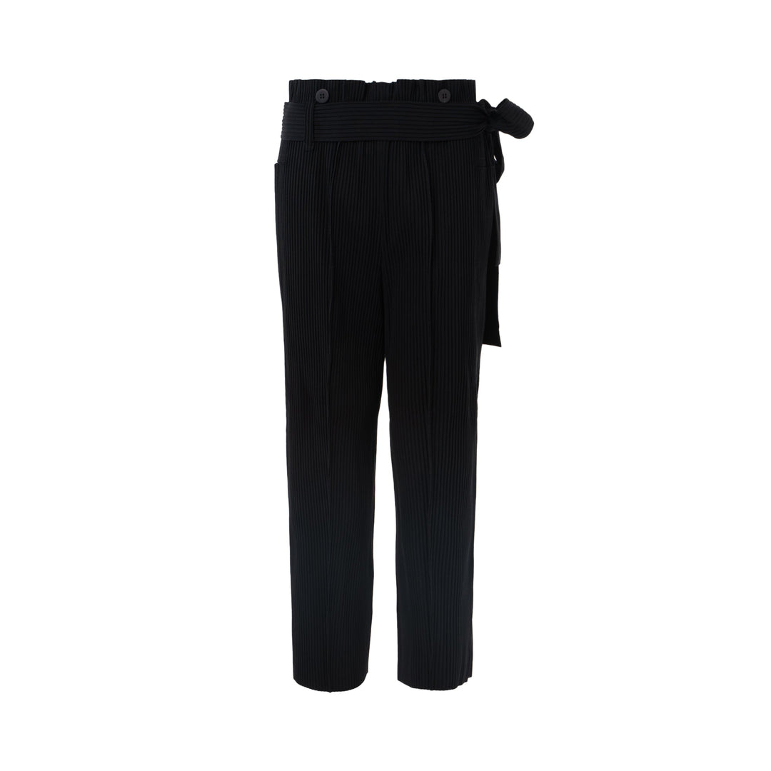 Fine Knit Pleats Bottom 1 Pants