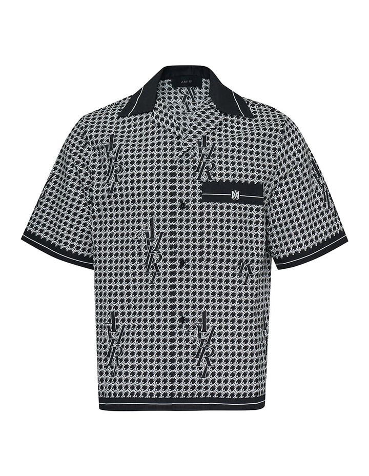 Houndstooth Poplin Shirt