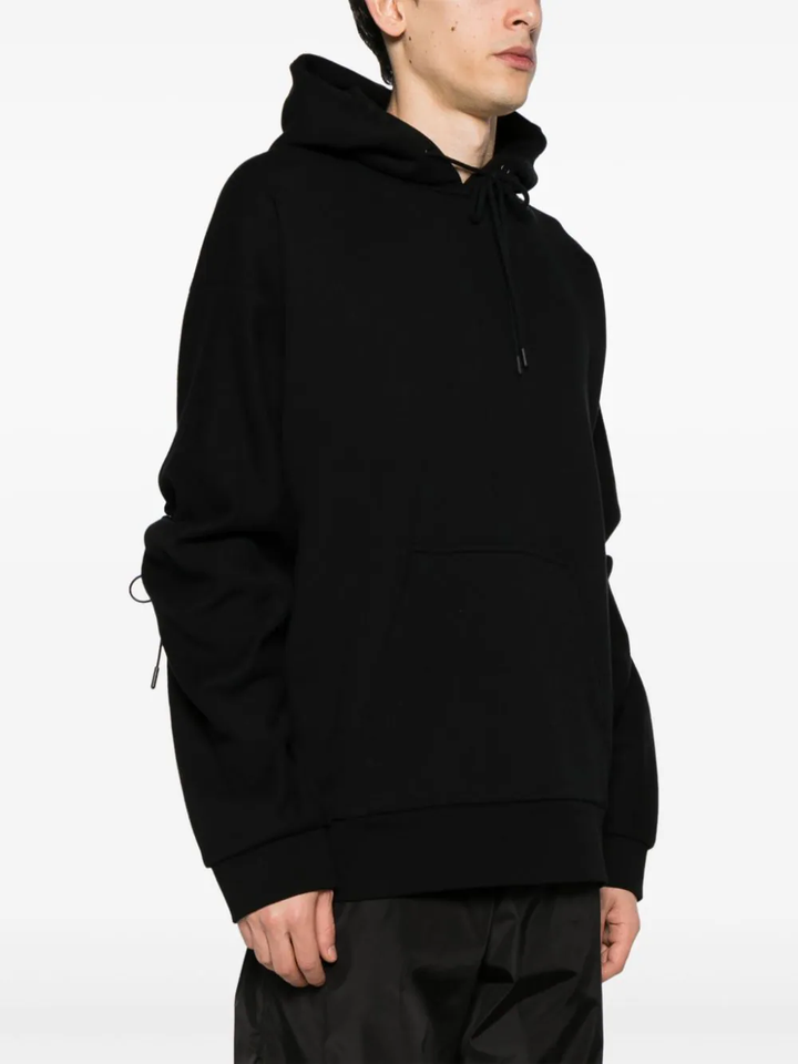 Ruched Elbow Hoodie Sweatshirt