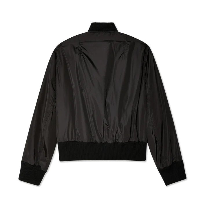 Classic Bomber With Ruching Padded