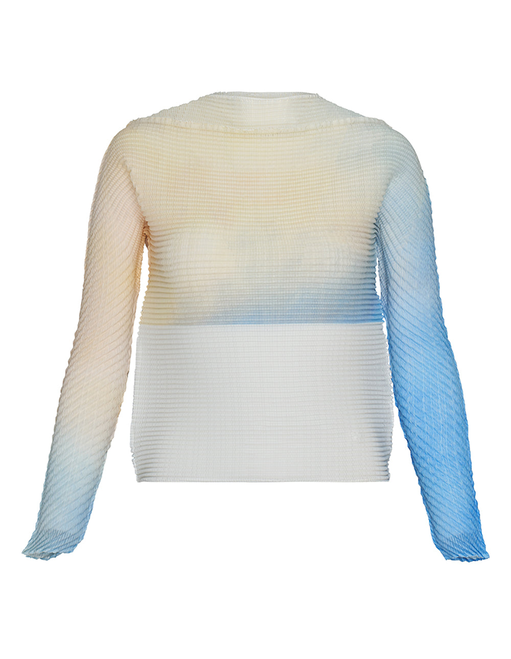 Pastel Pleats Top