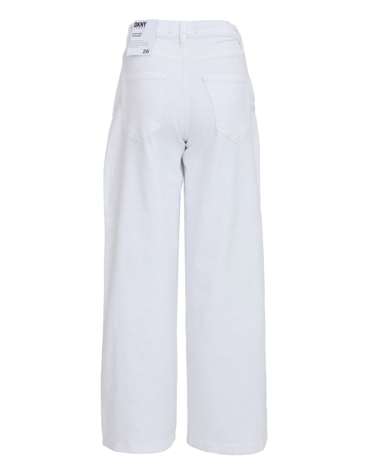 White Stretch Denim High Rise