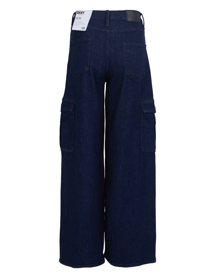 Free Stretch High Rise Wide Leg Jeans