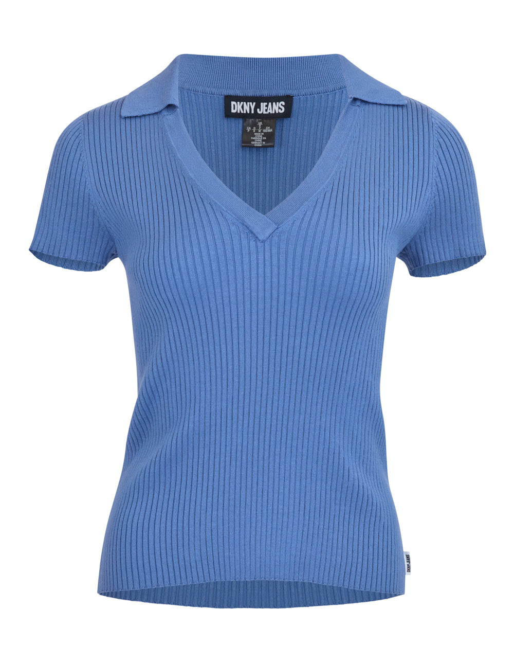 Rayon Lurex Yarn Short Sleeve Sweater