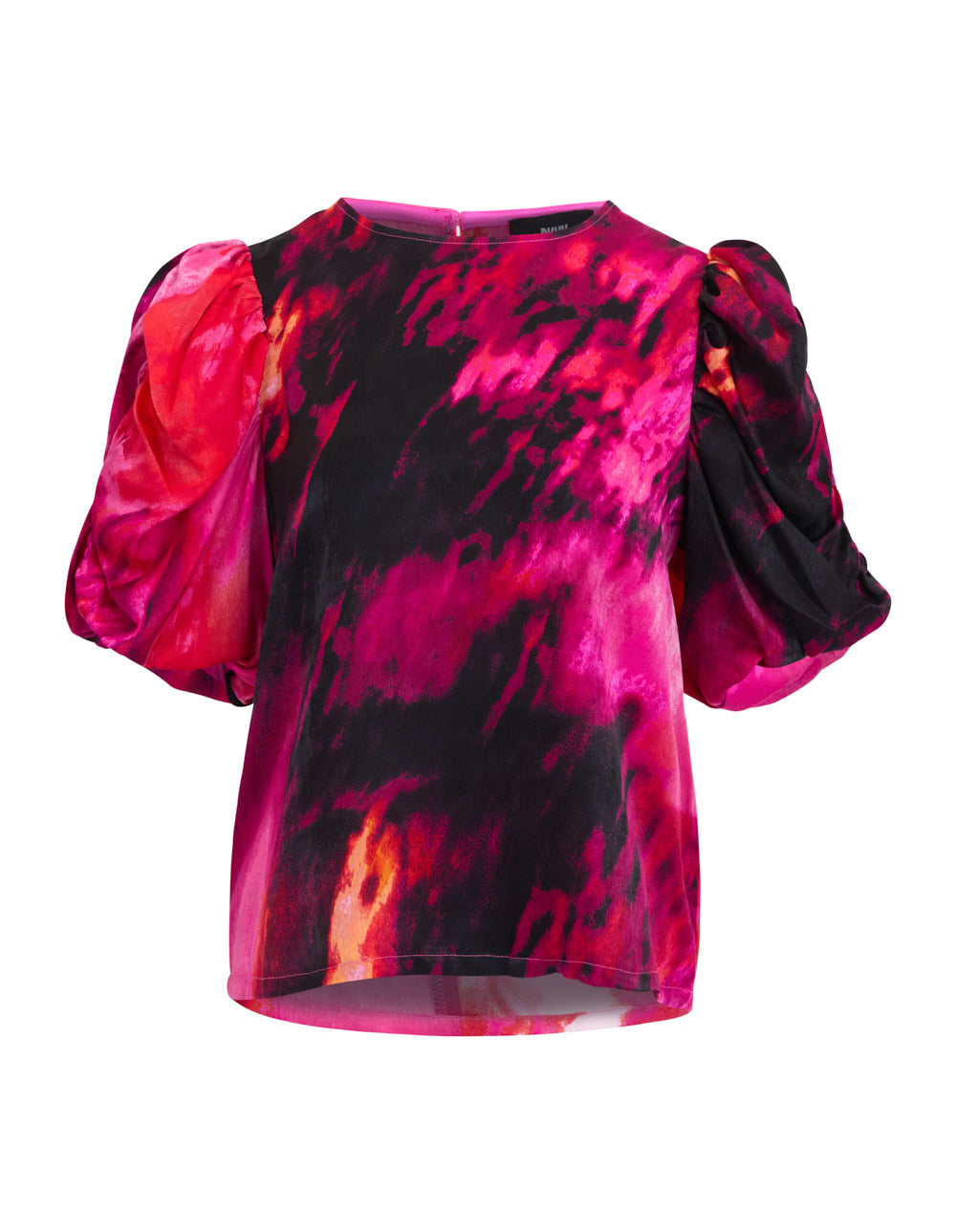 Printed Supple Satin Top