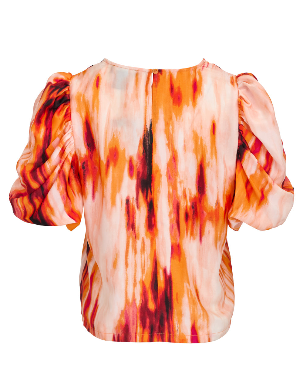 Printed Supple Satin Top