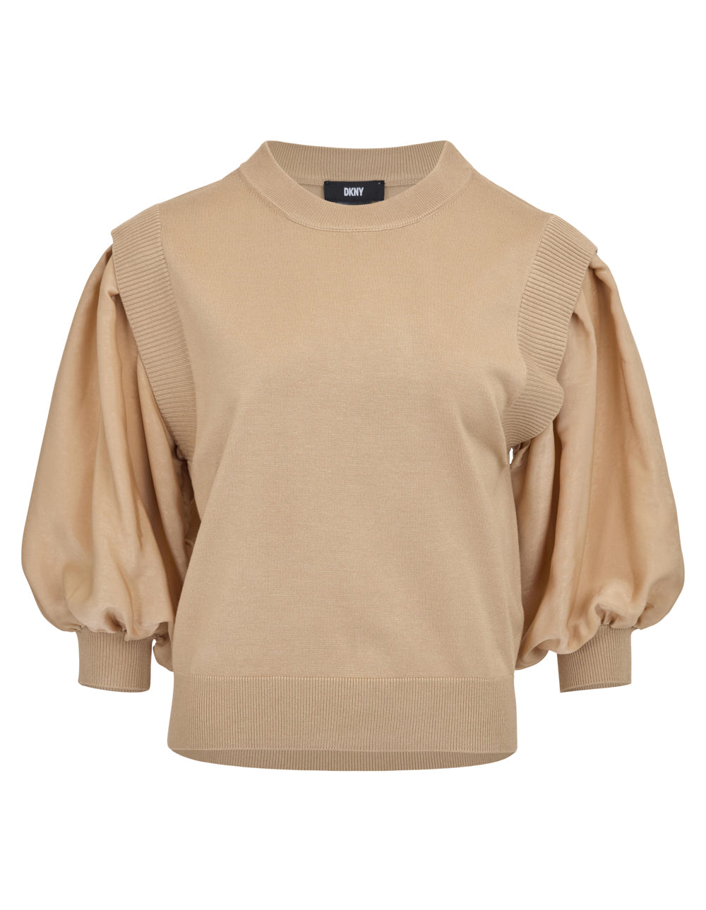 Spun Rayon Nylon Supple Satin Sweater