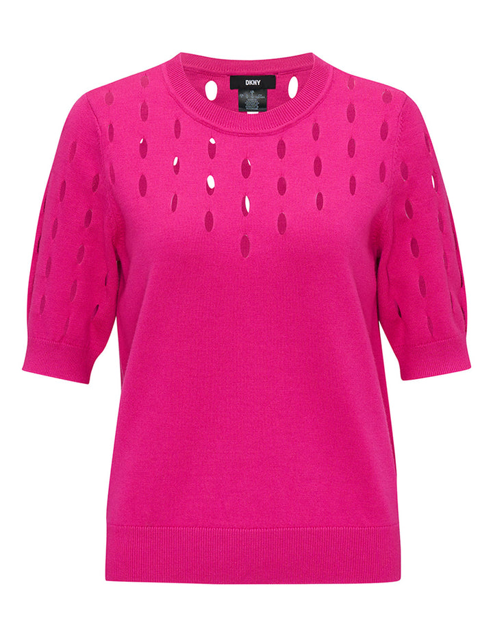 Rayon Poly Cutout Detail Sweater