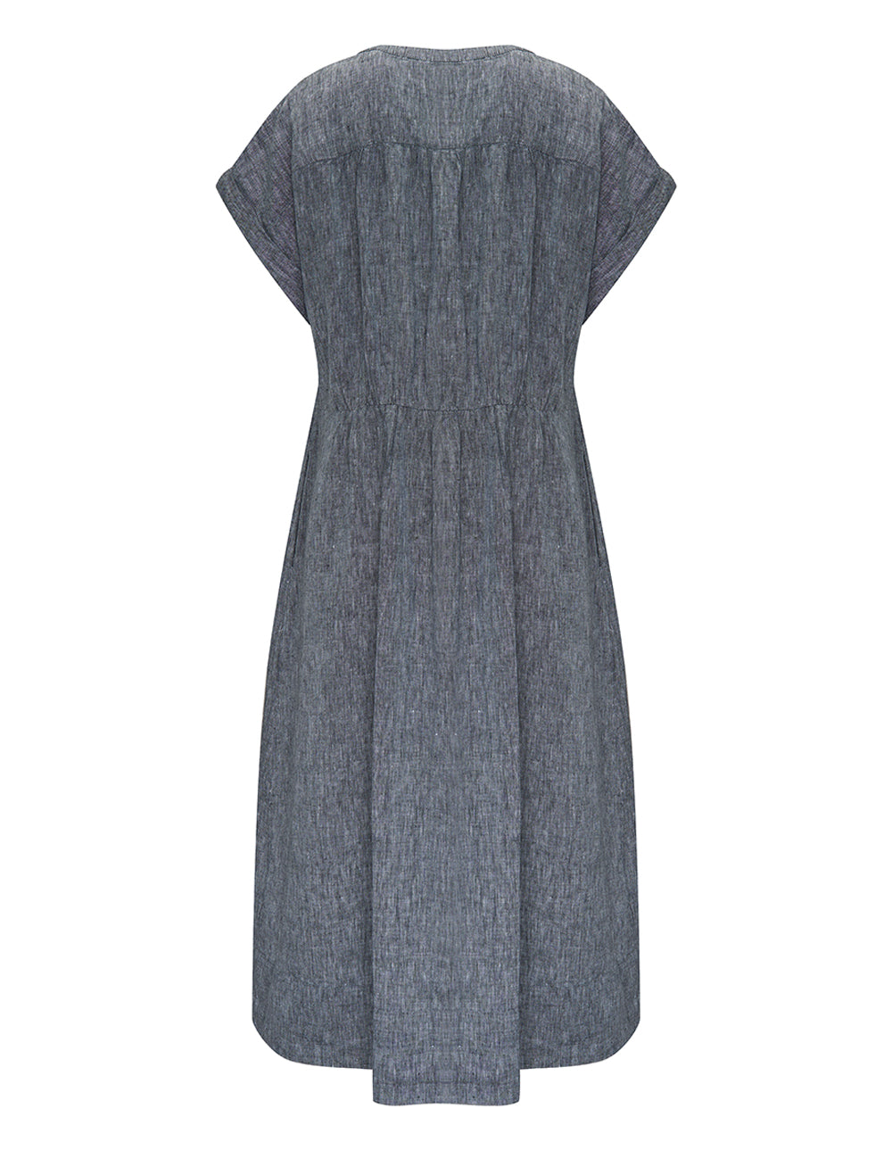 Crossdye Hanky Linen Dress