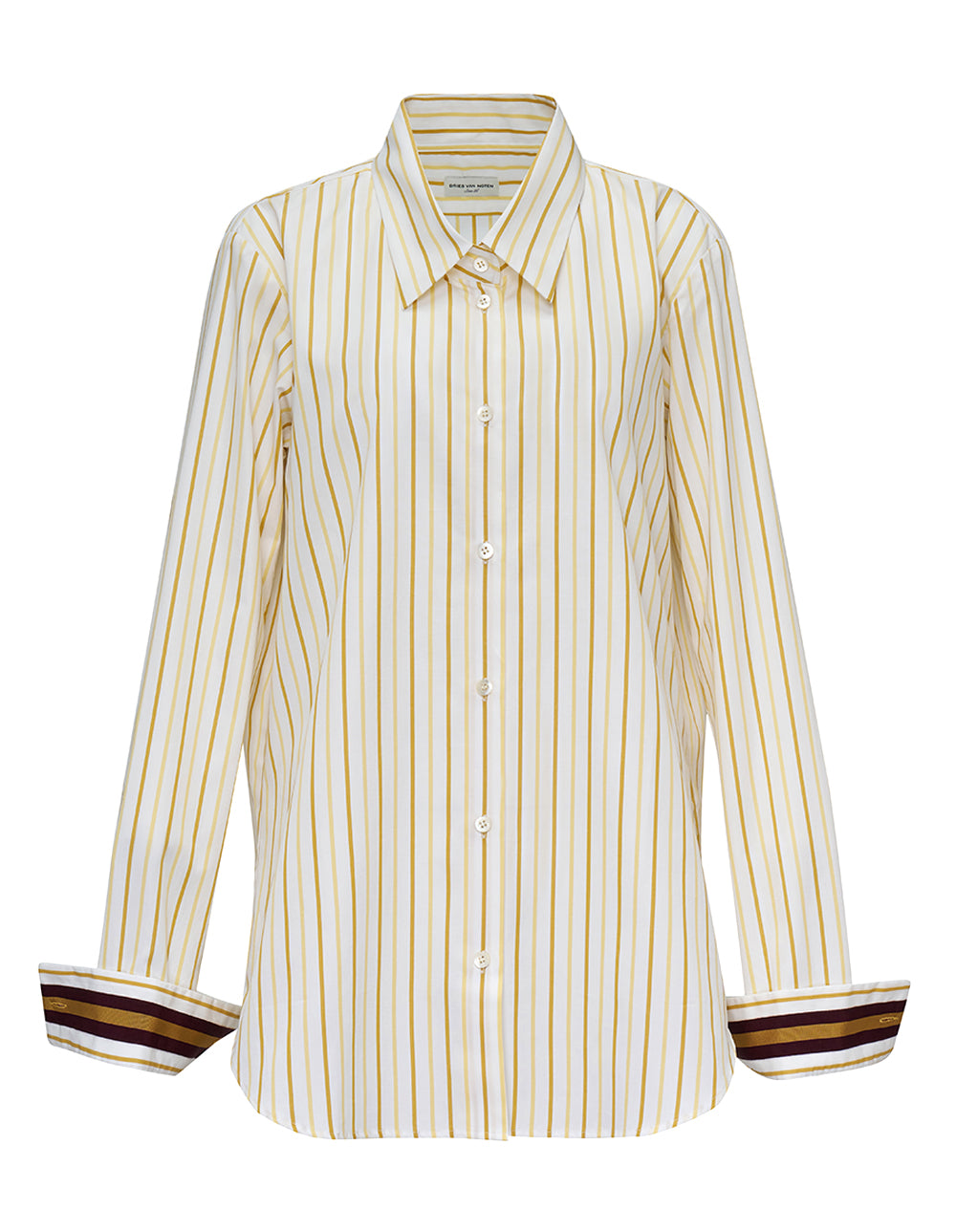 Striped Compact Popeline Shirt