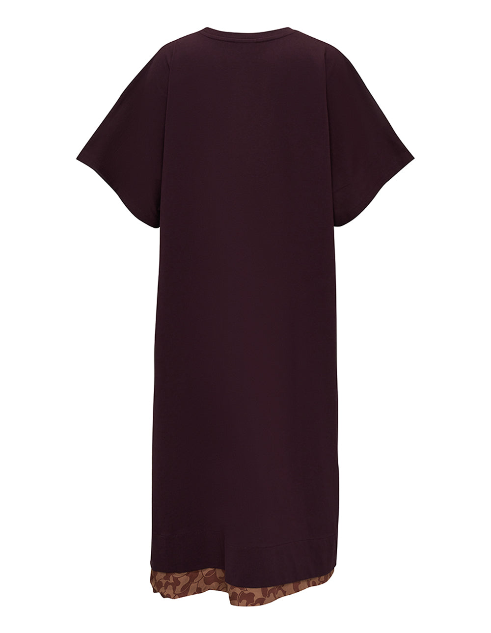 Heavy Cotton Jersey Oversized Dress