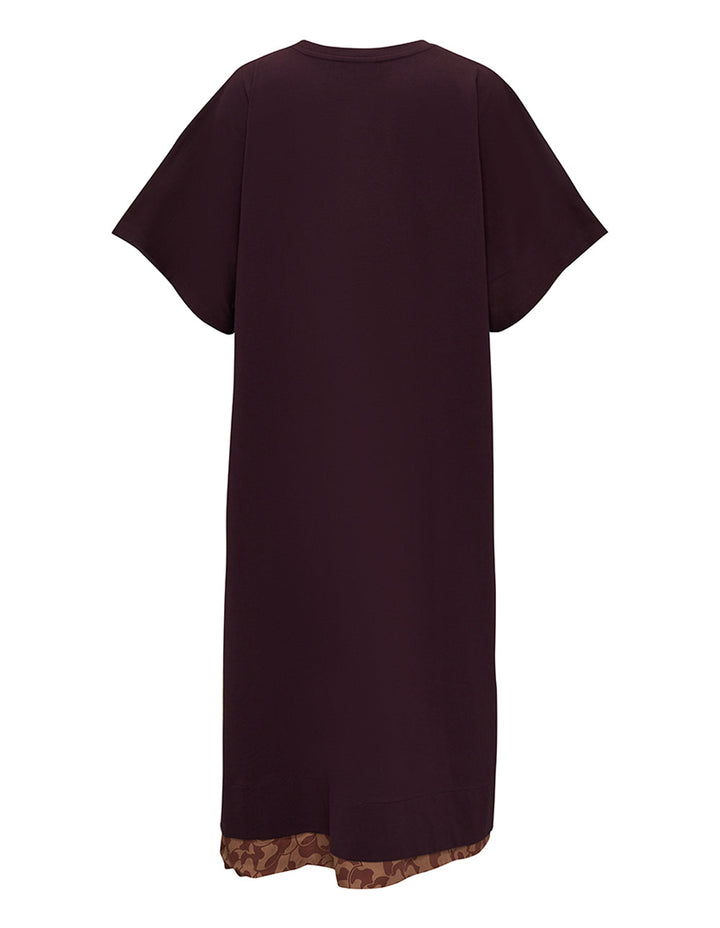 Heavy Cotton Jersey Oversized Dress