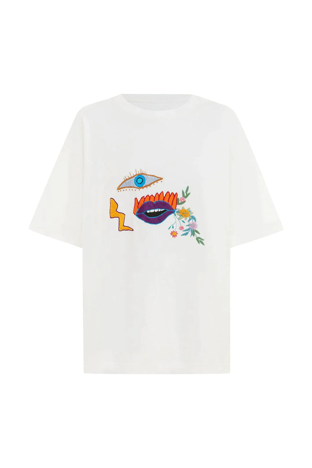 Meagan Embroidery T-Shirt