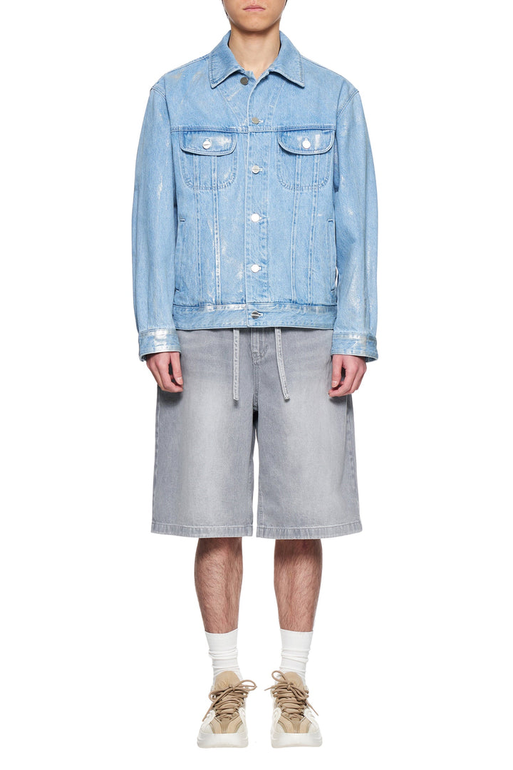 Mens Denim Blouson