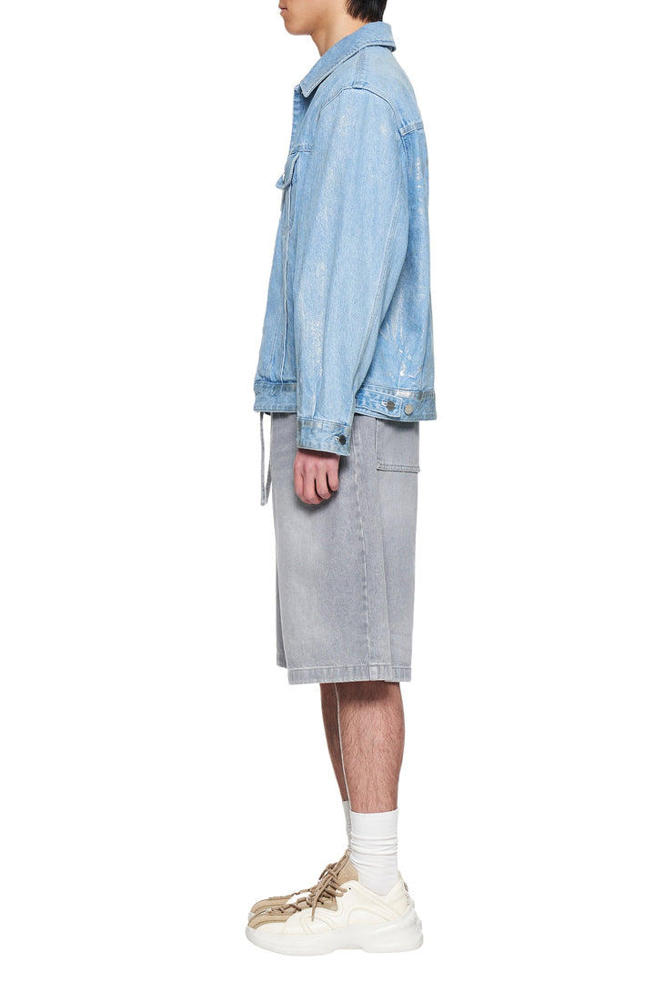 Mens Denim Blouson