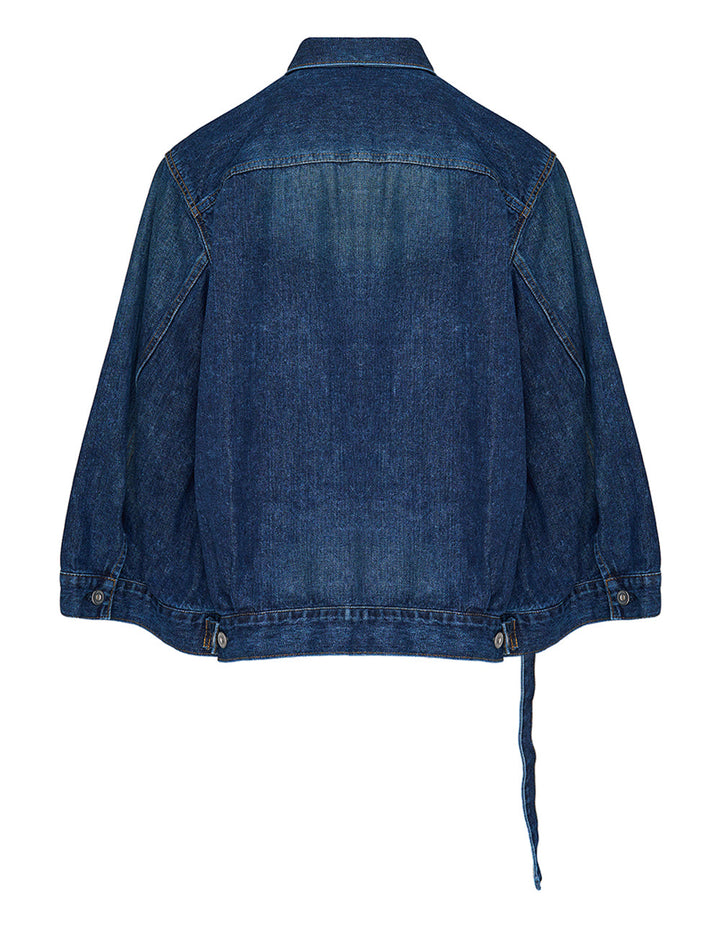 Denim Cape