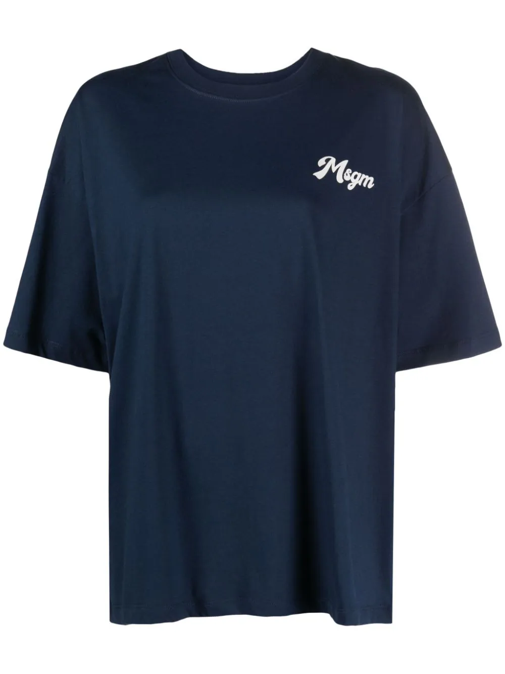 Serif Logo Boxy T-Shirt