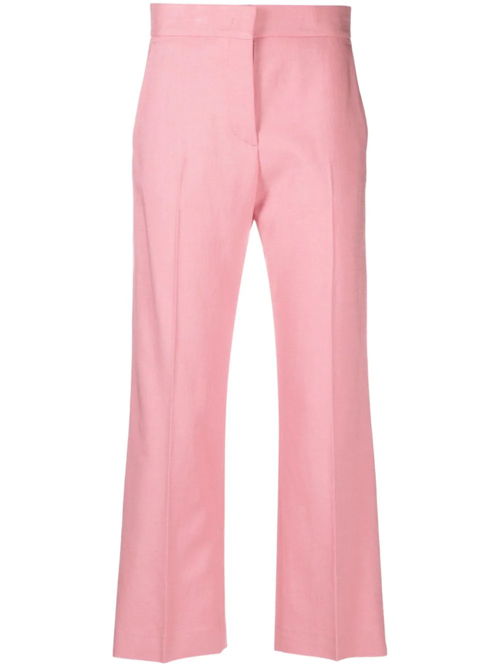 Cropped Straight Pants