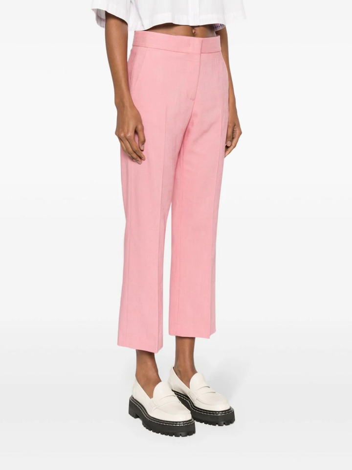 Cropped Straight Pants