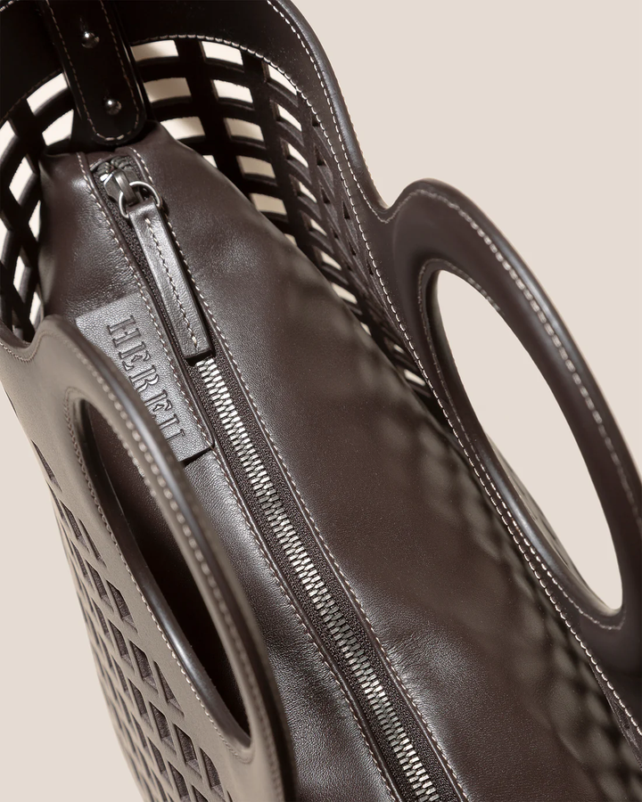 Colmado Cut-Out Leather Bag