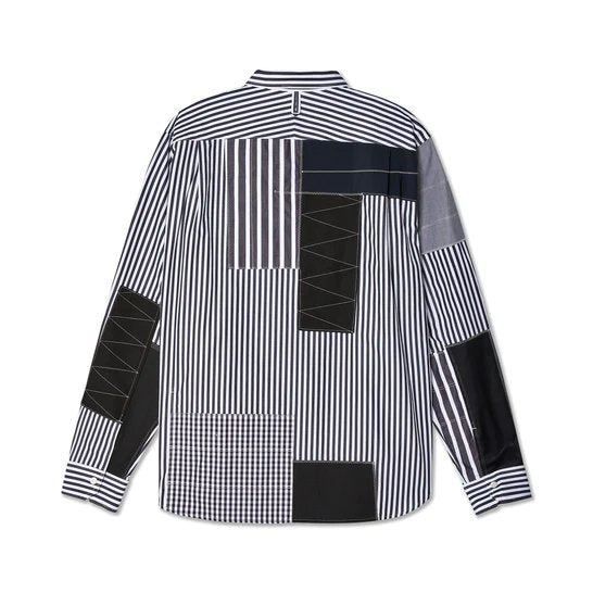 Cotton Stripe X Mix Shirt