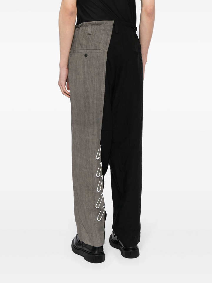 Linen Broad Layered Pants