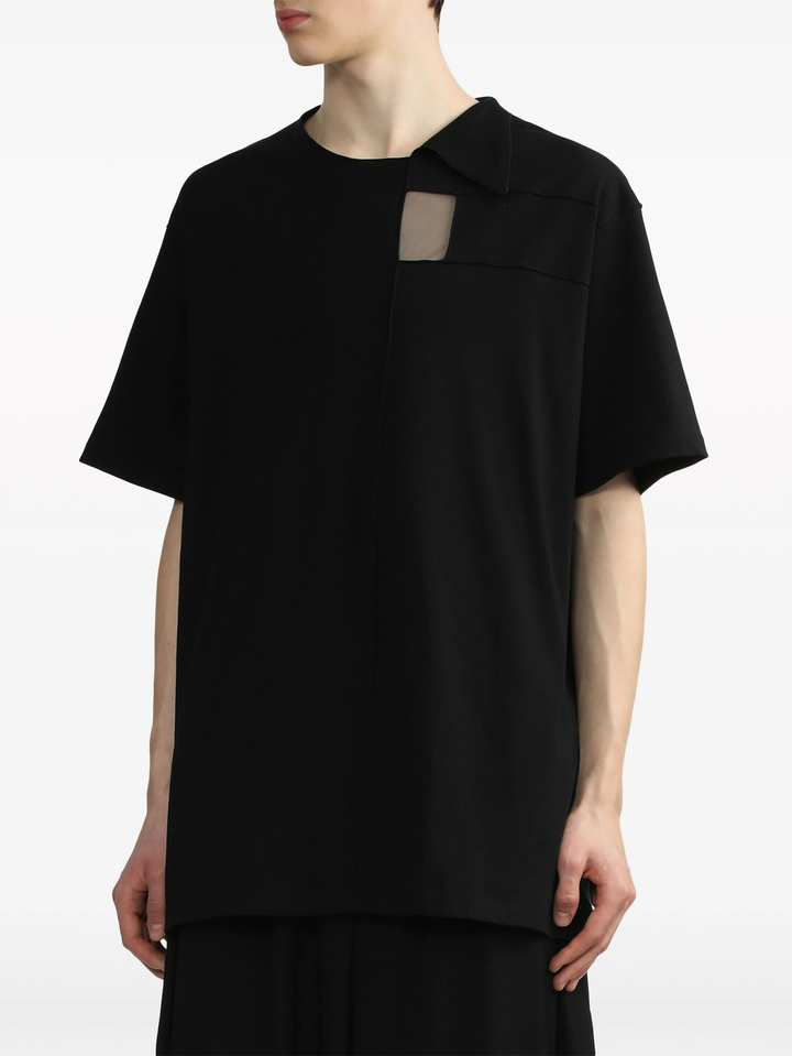 Sheer Switch Short Sleeve Tee