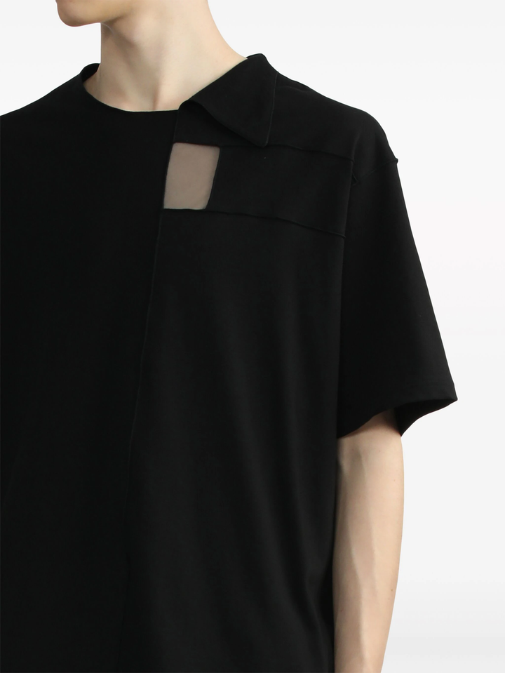 Sheer Switch Short Sleeve Tee