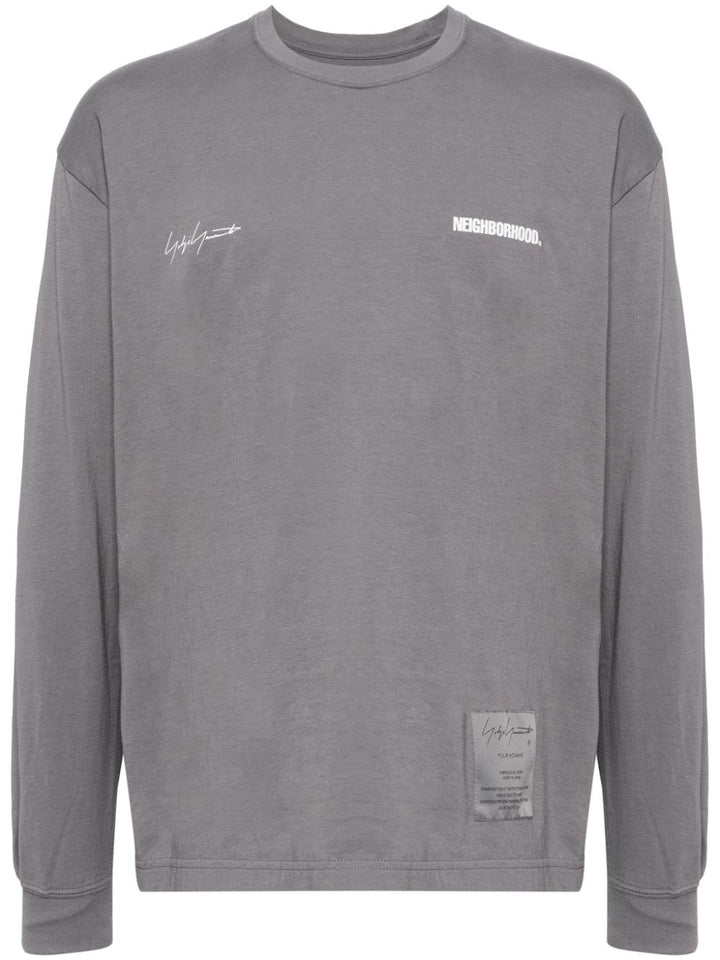 Yohji Yamamoto x NEIGHBORHOOD Cotton Jersey PT Long Sleeve Tee