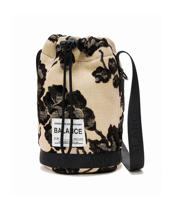 Black Floral Print Crossbody