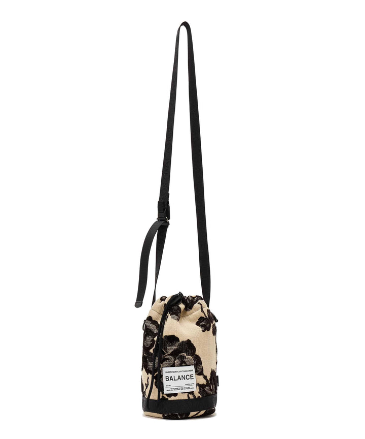 Black Floral Print Crossbody