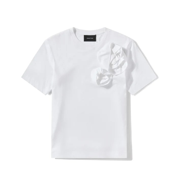 Boy T-Shirt With Pressed Rose