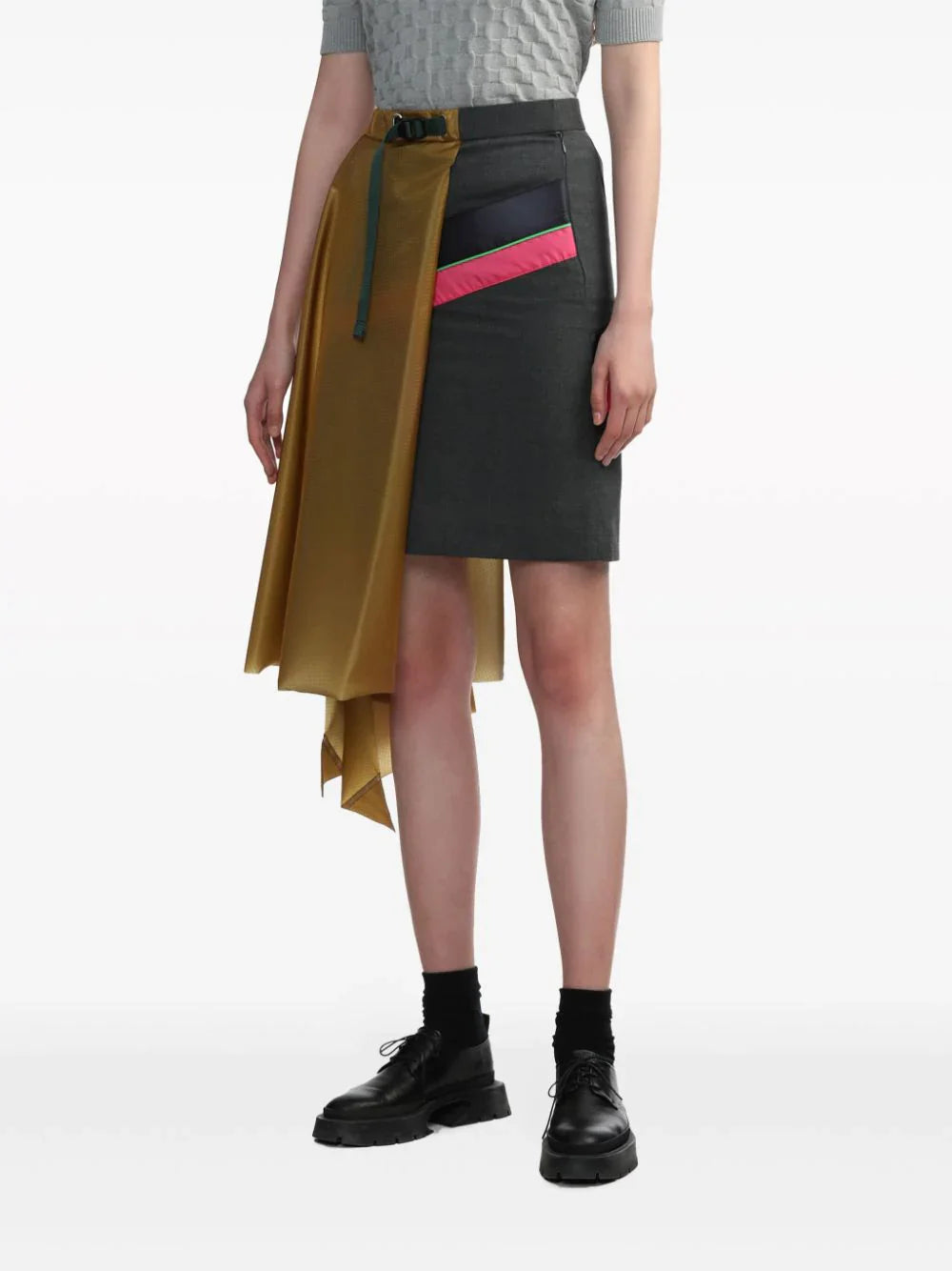 Layered Multicolour Skirt