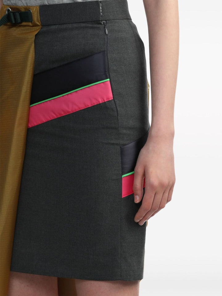 Layered Multicolour Skirt