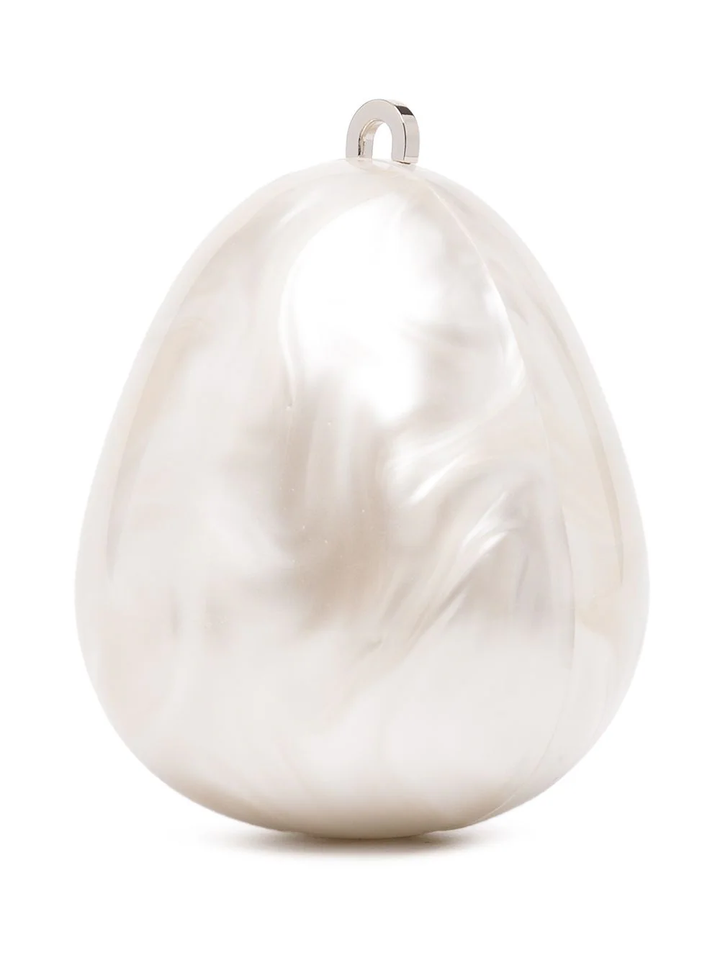 Micro Egg Bag With Pearl