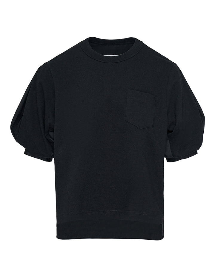 Cotton Poplin Jersey T-Shirt