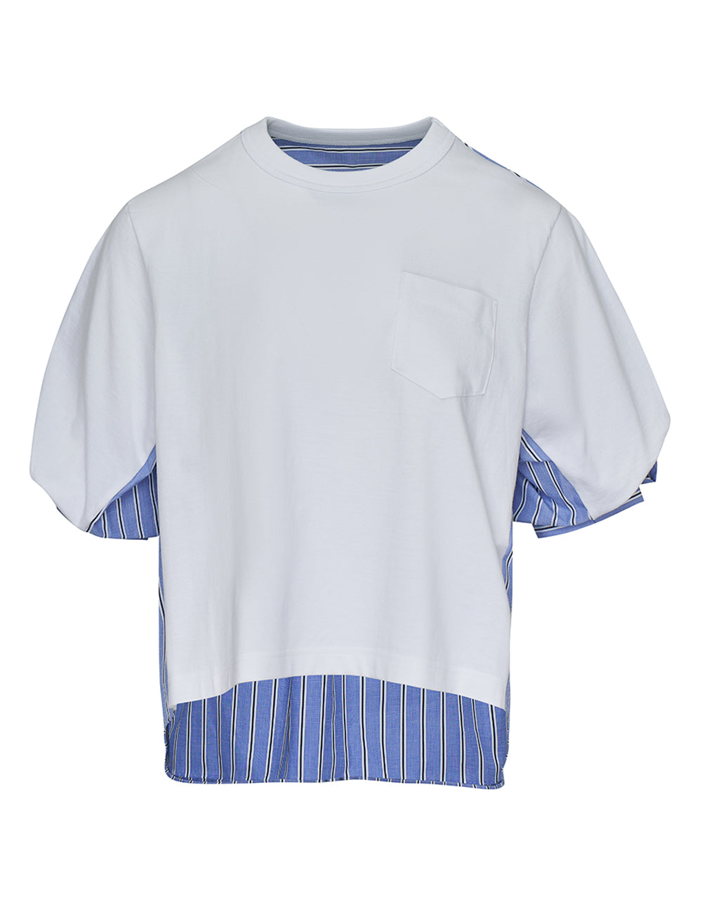 Cotton Poplin Jersey T-Shirt