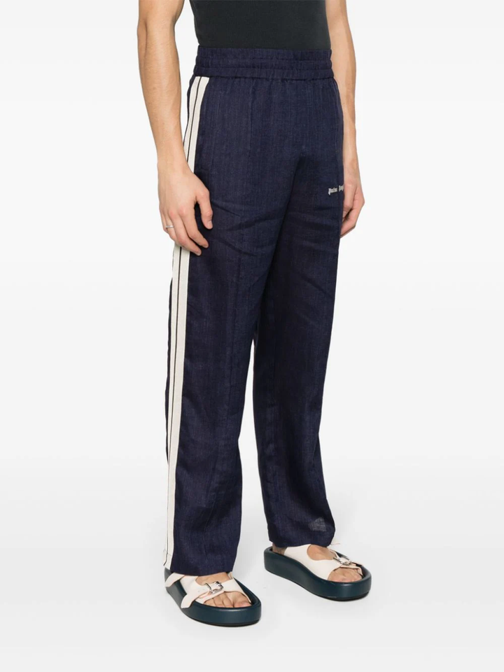 Classic Logo Linen Track Pant